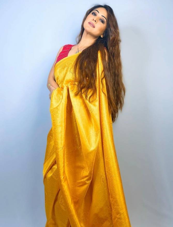 Ynf Nayani Latest Designer Fancy Party Wear Silk Saree Collection
